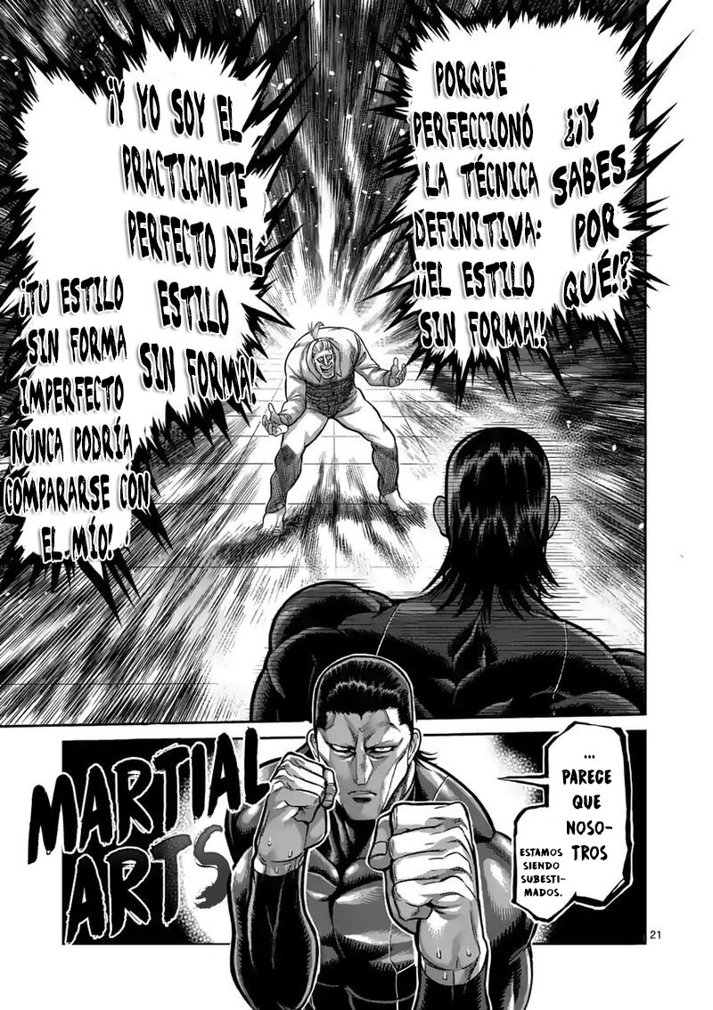 Kengan Omega Capitulo 90: Perfeccionado página 23