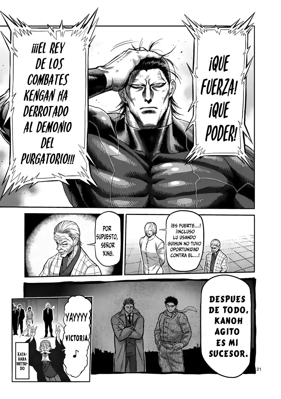 Kengan Omega Capitulo 93: Sucesor página 22