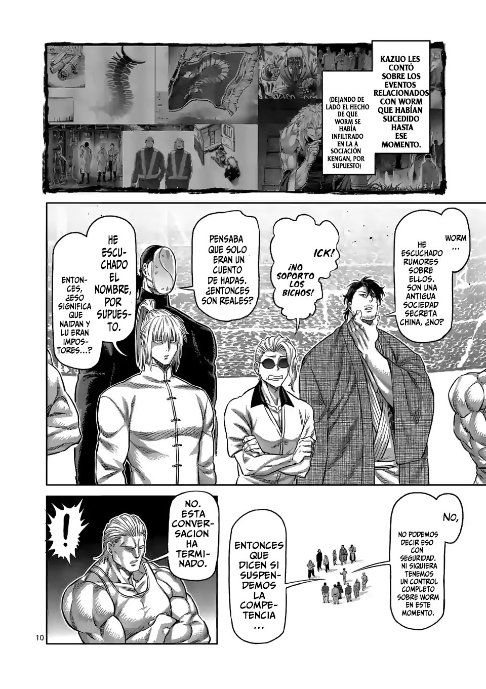 Kengan Omega Capitulo 94: El Rey de los Asesinos página 11