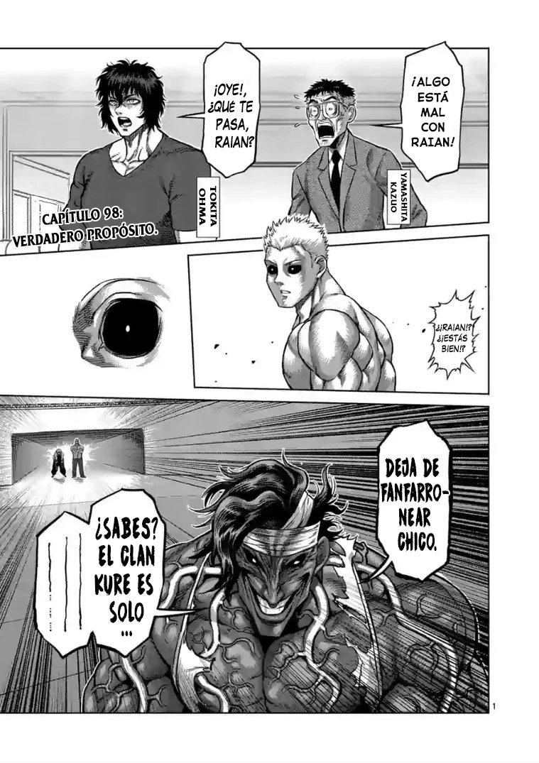 Kengan Omega Capitulo 96: Verdadero propósito. página 3