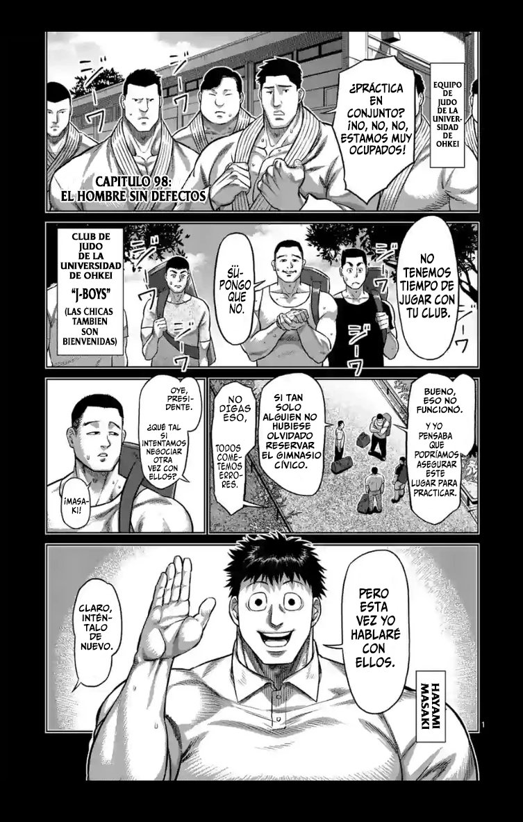 Kengan Omega Capitulo 98: El Hombre sin defectos página 3