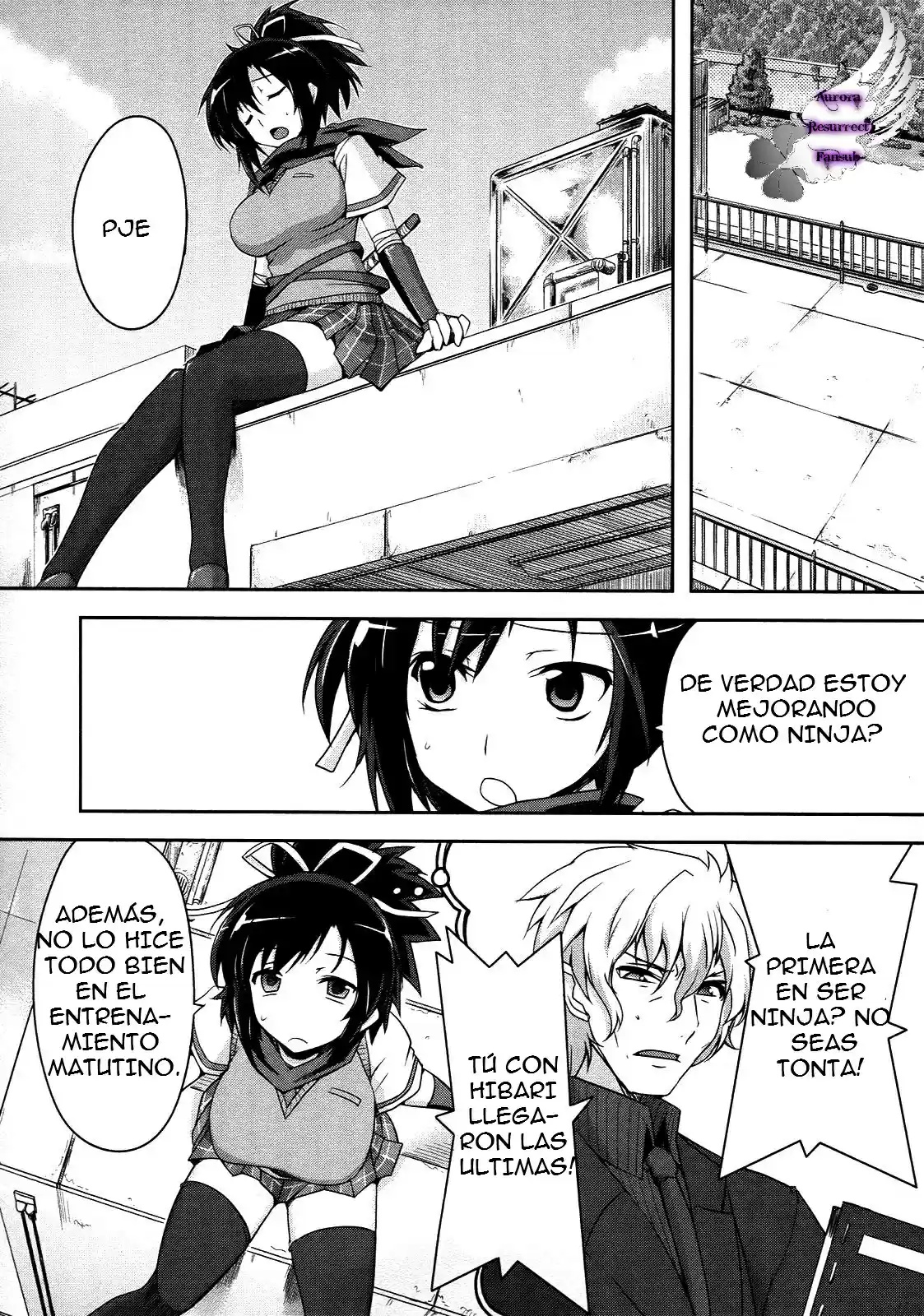 Senran Kagura: Guren no Uroboros Capitulo 1 página 14