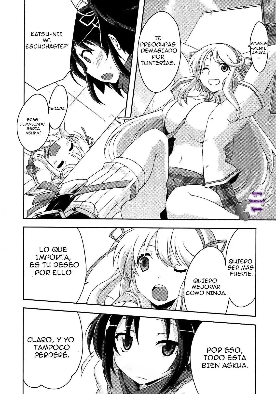 Senran Kagura: Guren no Uroboros Capitulo 1 página 16