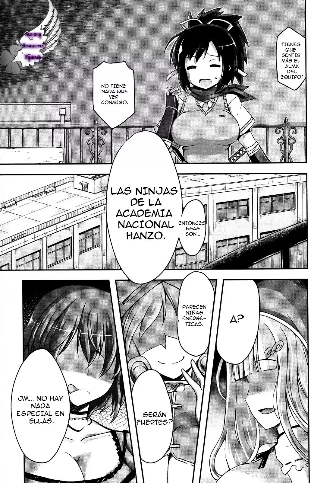Senran Kagura: Guren no Uroboros Capitulo 1 página 19