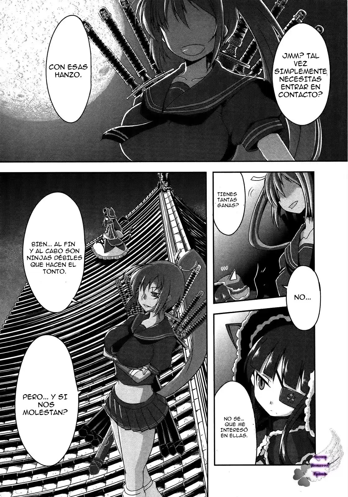 Senran Kagura: Guren no Uroboros Capitulo 1 página 21