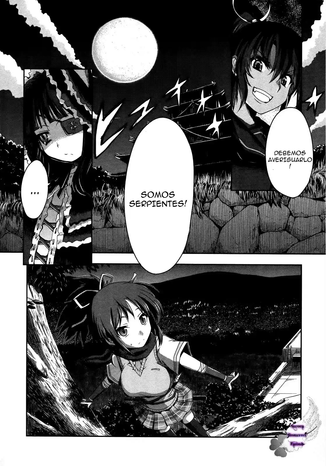 Senran Kagura: Guren no Uroboros Capitulo 1 página 22