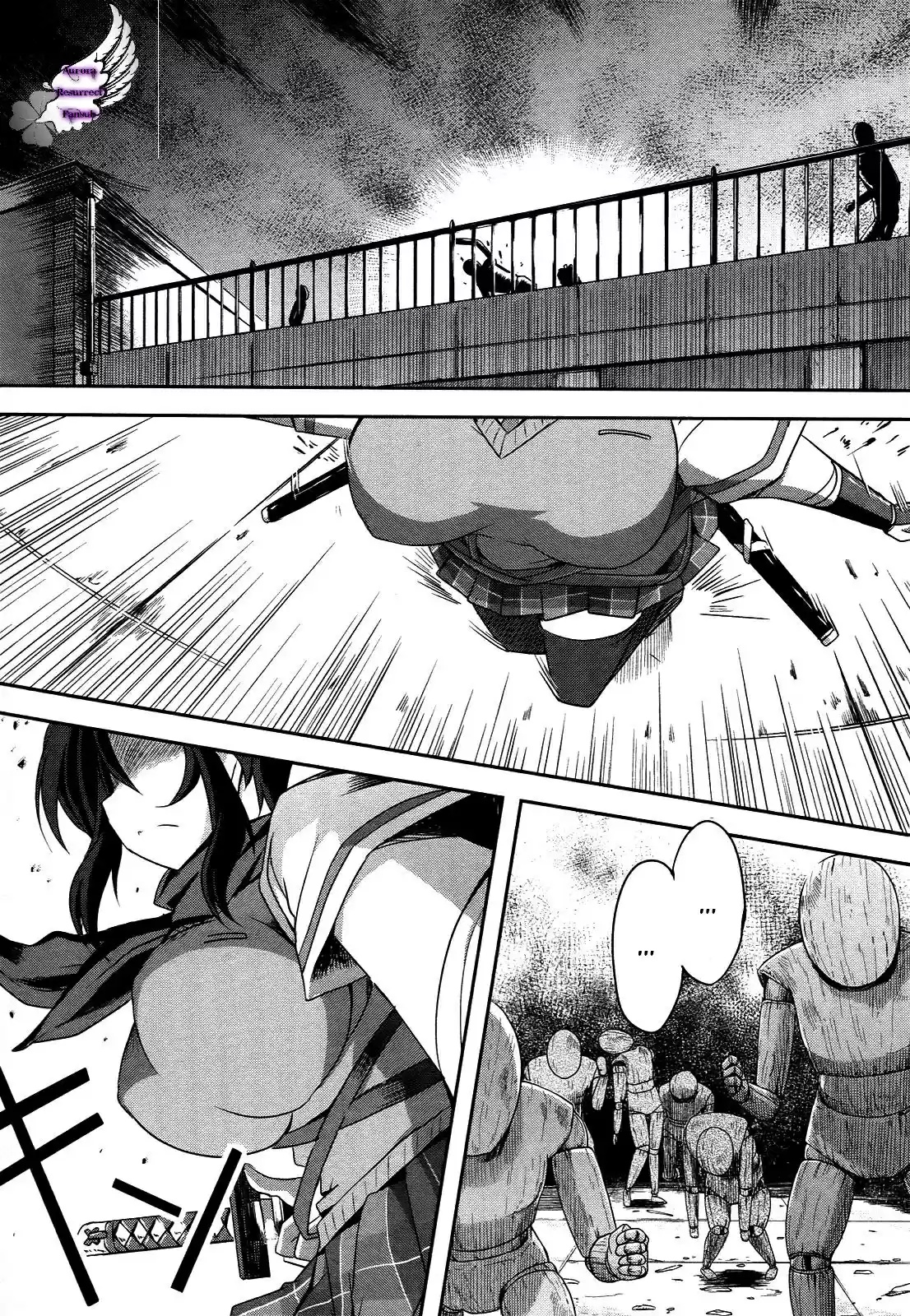 Senran Kagura: Guren no Uroboros Capitulo 1 página 8