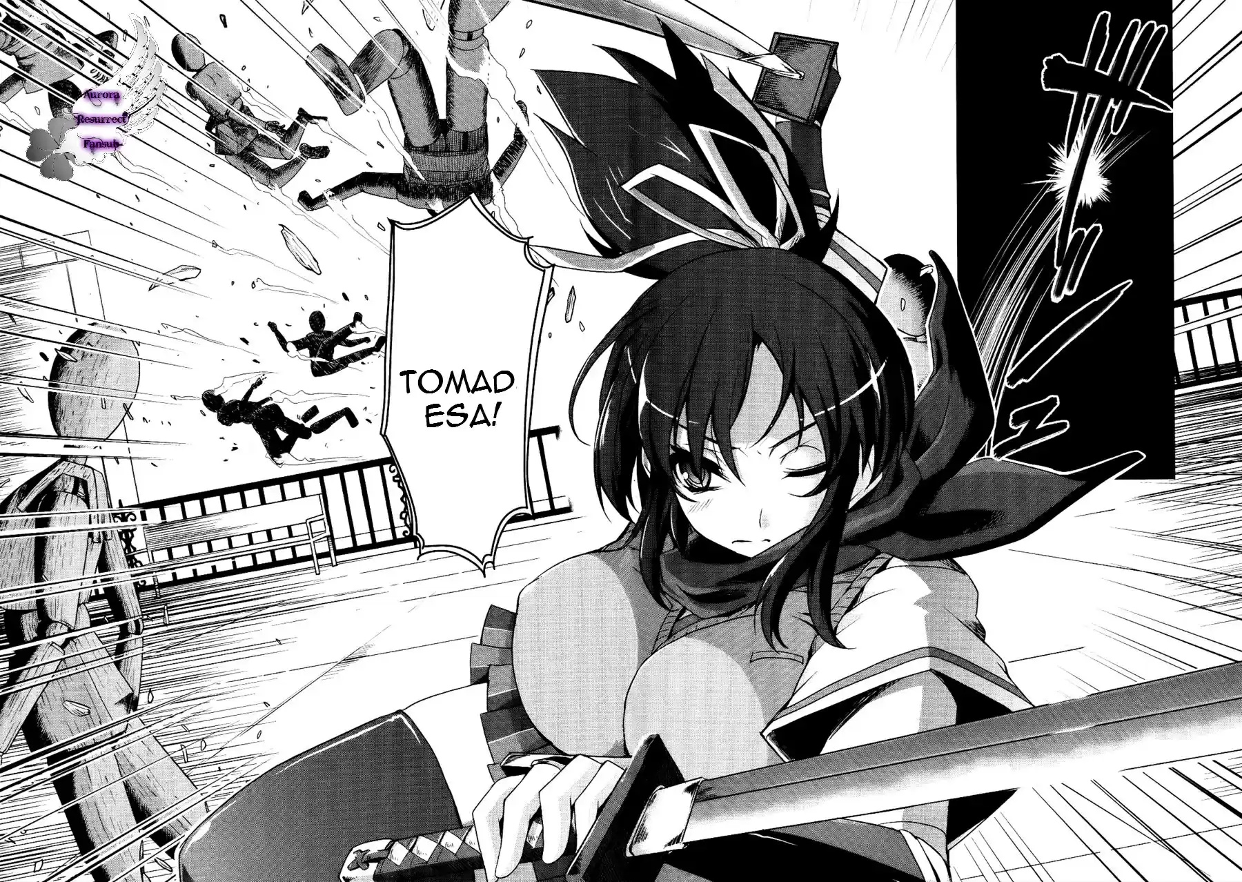 Senran Kagura: Guren no Uroboros Capitulo 1 página 9