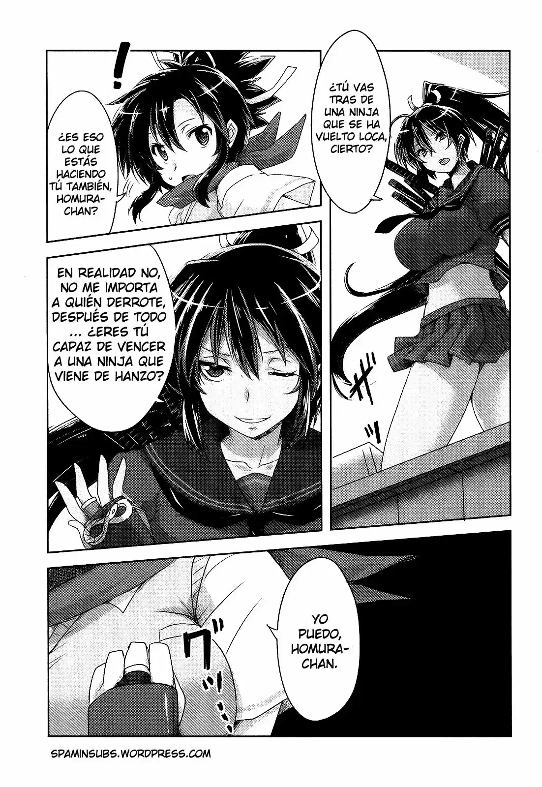 Senran Kagura: Guren no Uroboros Capitulo 10 página 11