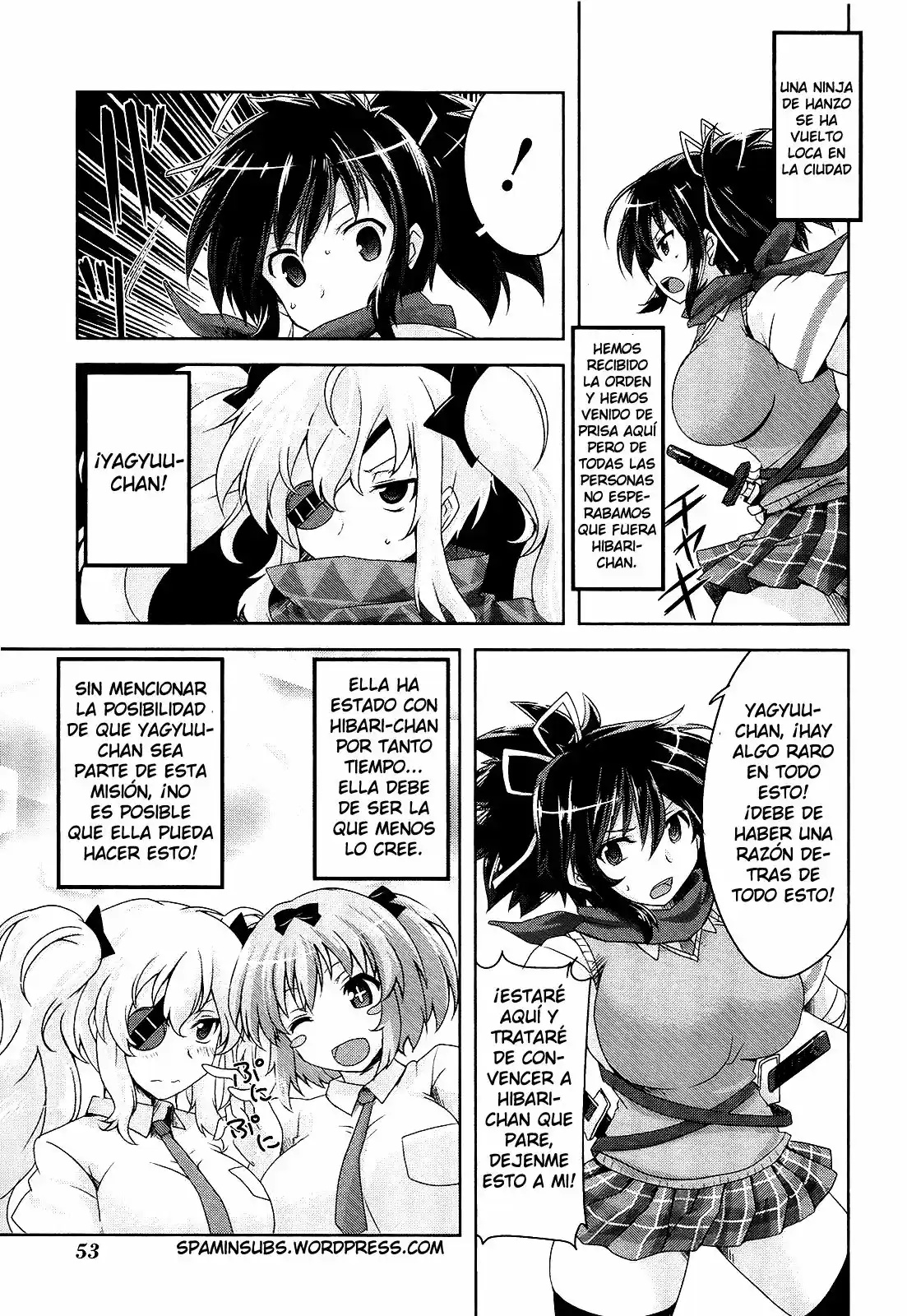 Senran Kagura: Guren no Uroboros Capitulo 10 página 6