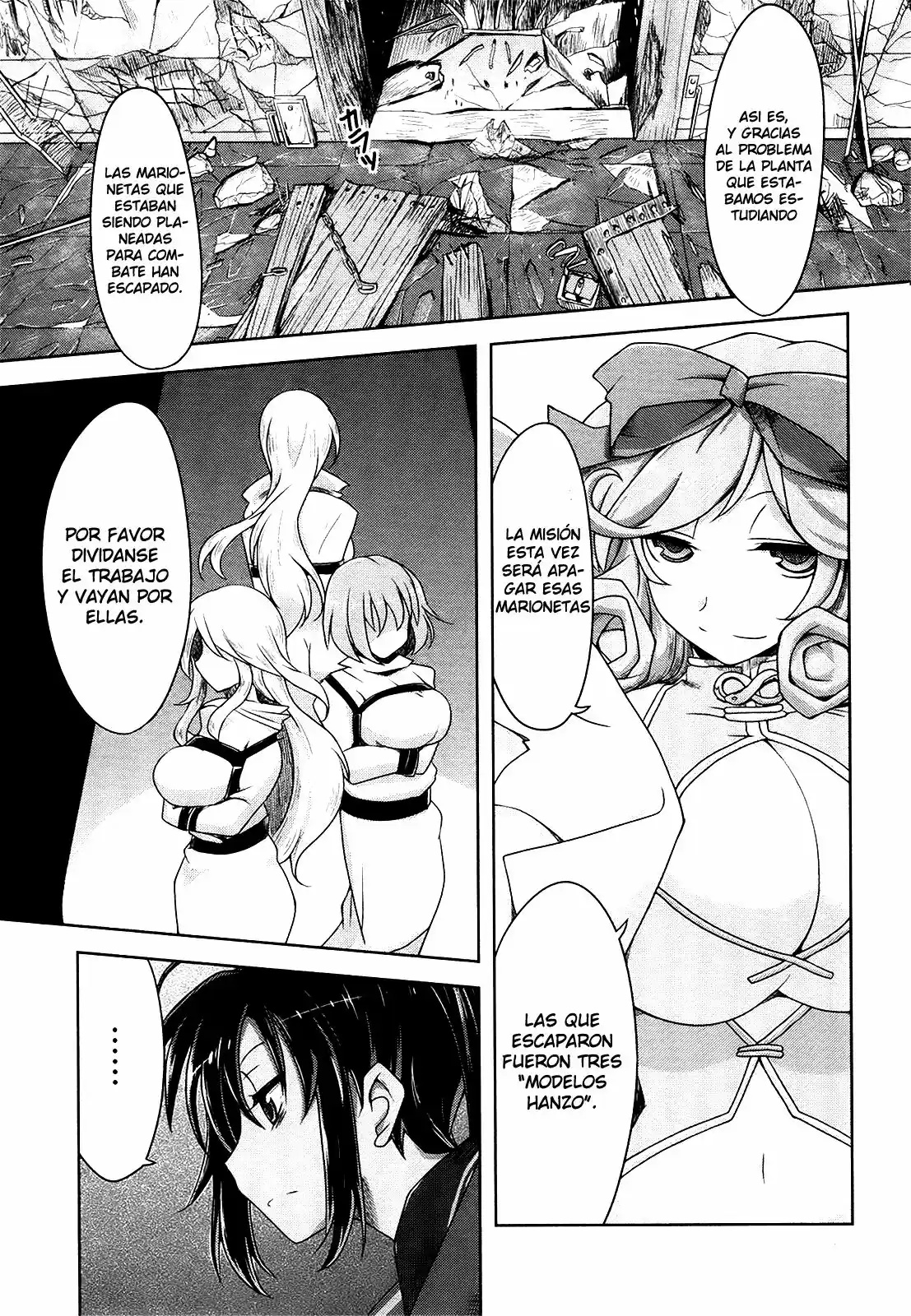 Senran Kagura: Guren no Uroboros Capitulo 10 página 9