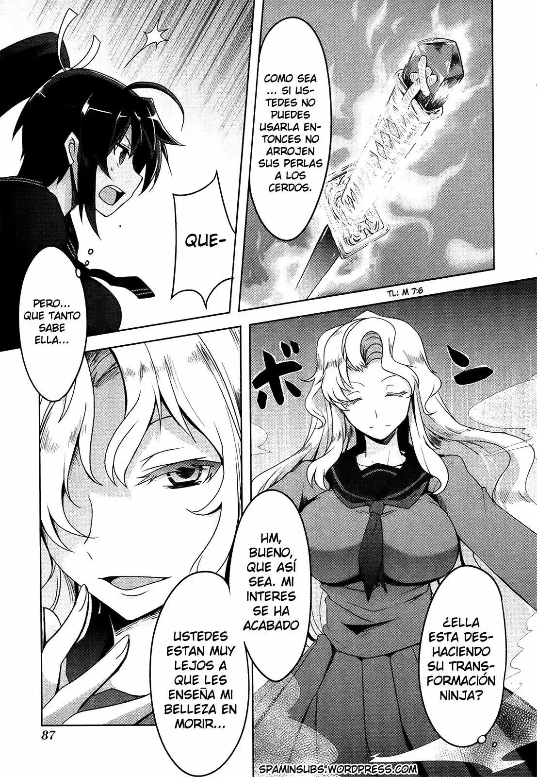 Senran Kagura: Guren no Uroboros Capitulo 11 página 21
