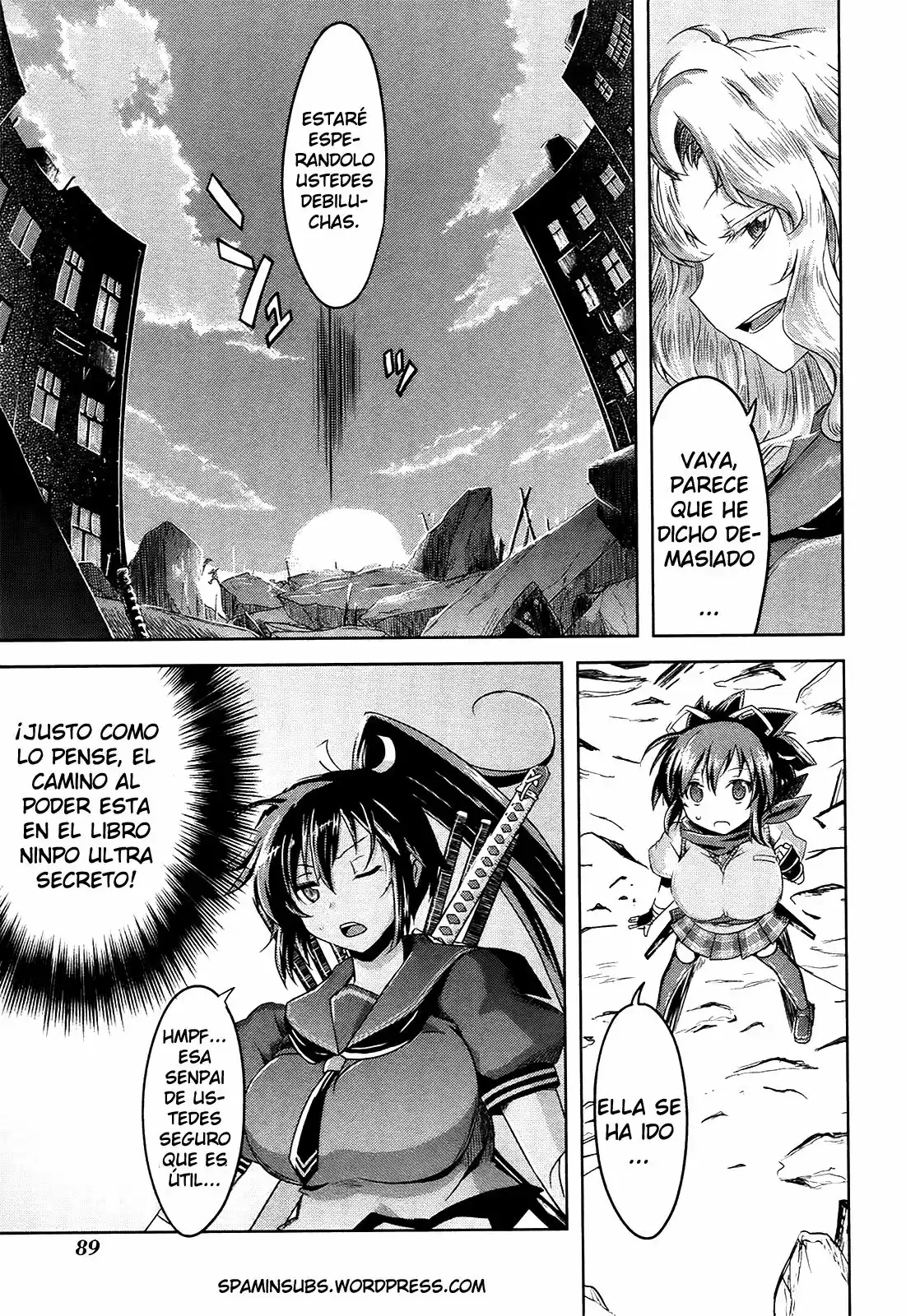 Senran Kagura: Guren no Uroboros Capitulo 11 página 23