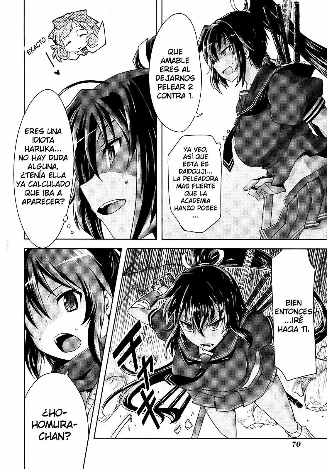 Senran Kagura: Guren no Uroboros Capitulo 11 página 4