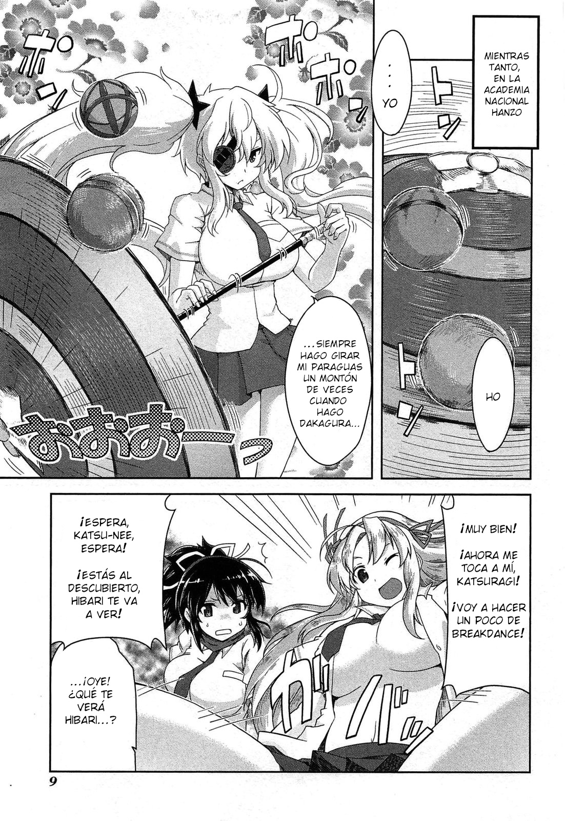 Senran Kagura: Guren no Uroboros Capitulo 16 página 8