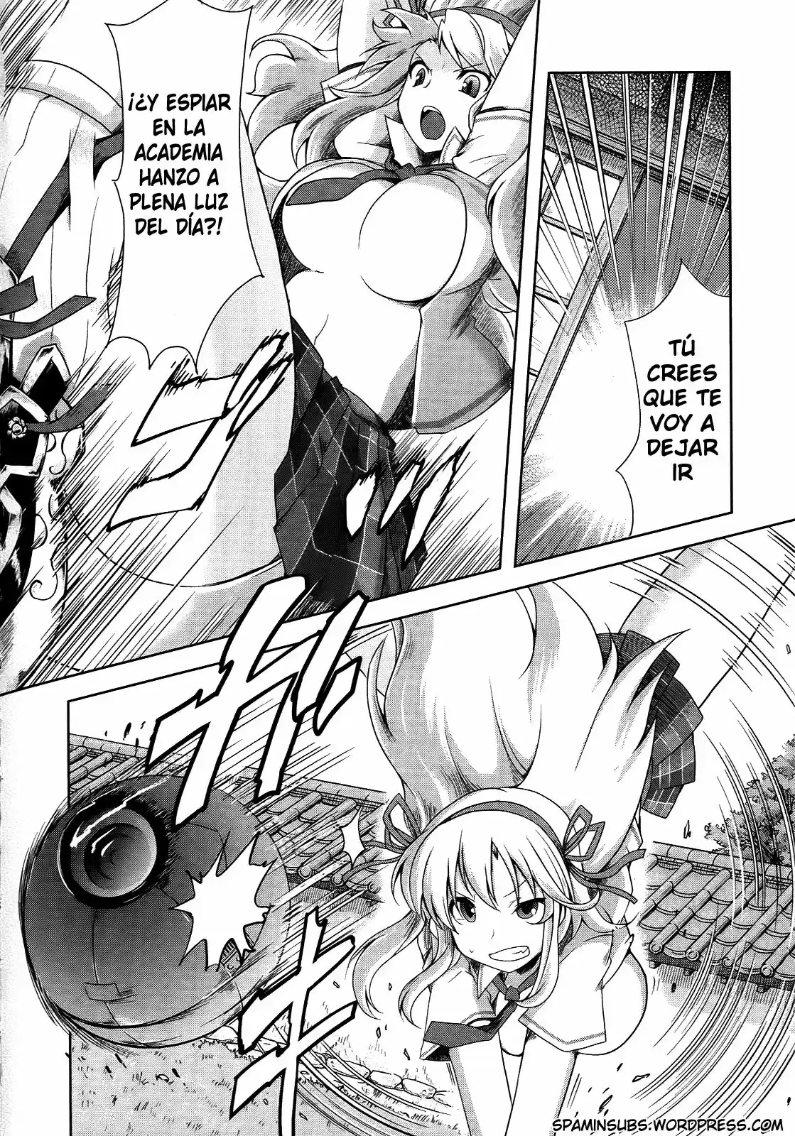 Senran Kagura: Guren no Uroboros Capitulo 2 página 18