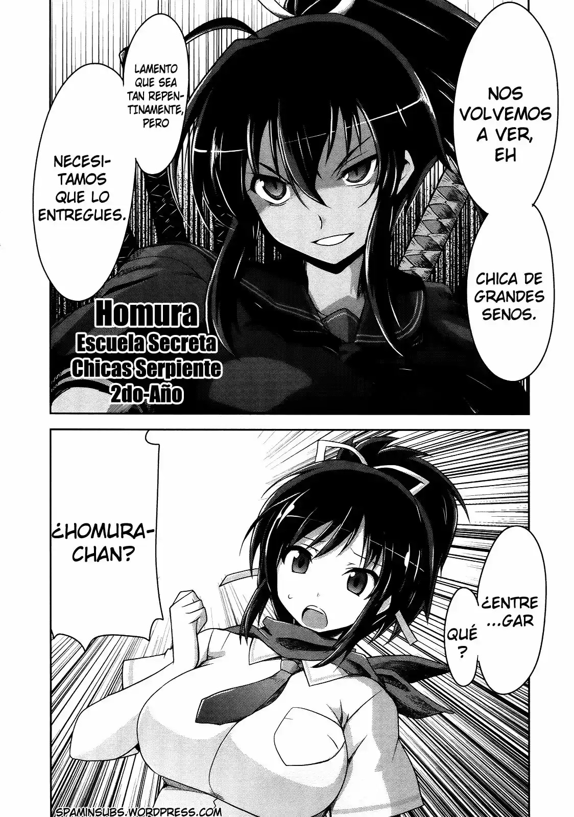 Senran Kagura: Guren no Uroboros Capitulo 2 página 22