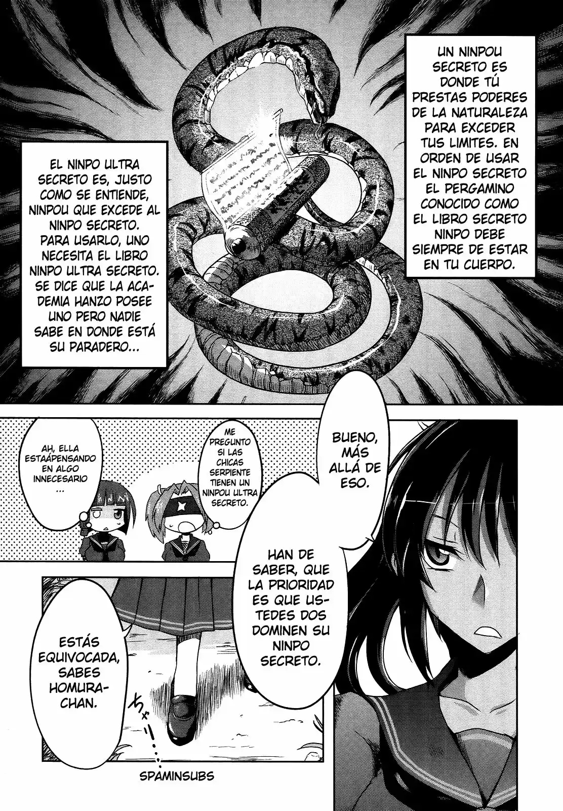 Senran Kagura: Guren no Uroboros Capitulo 3 página 11