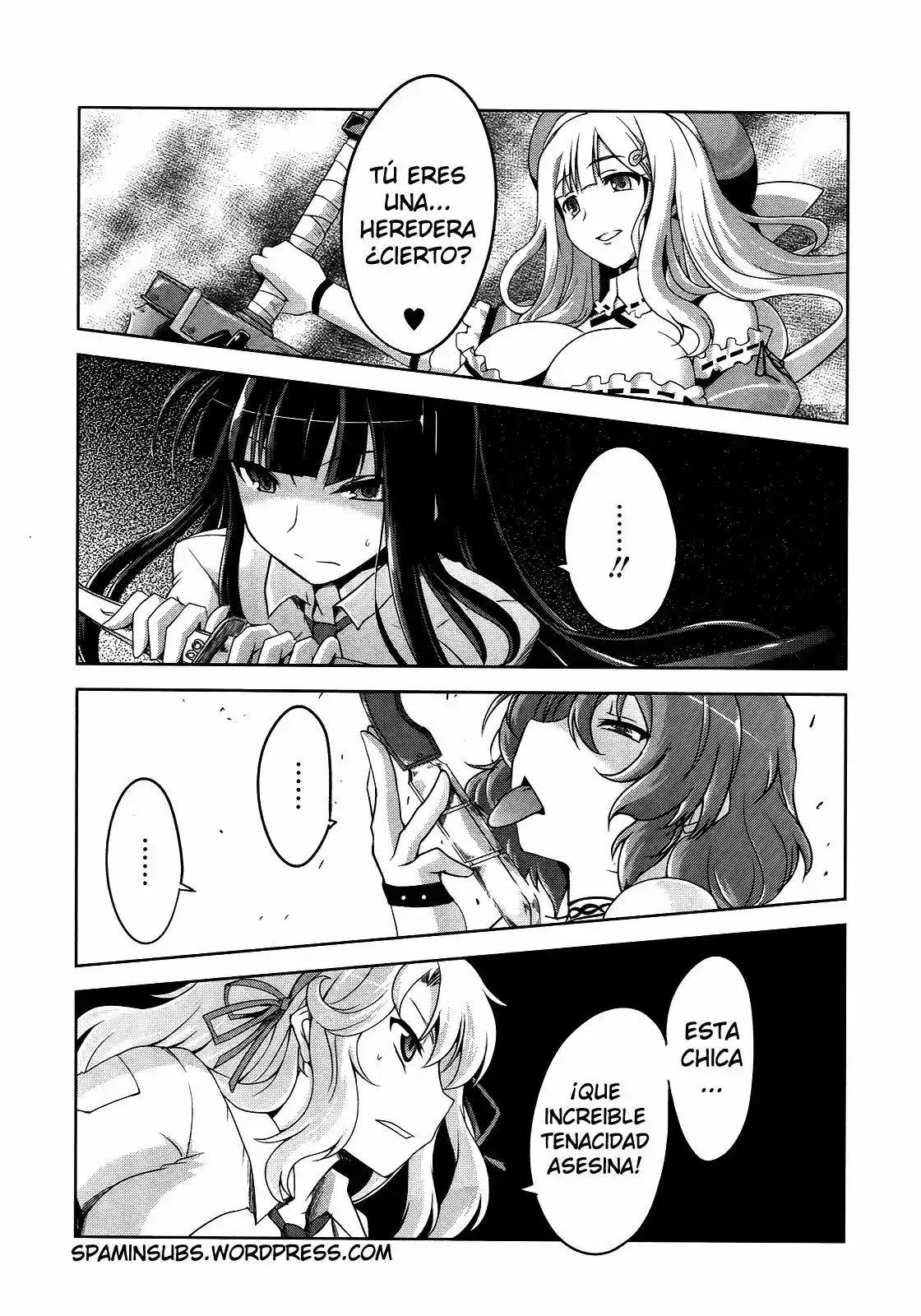 Senran Kagura: Guren no Uroboros Capitulo 3 página 4
