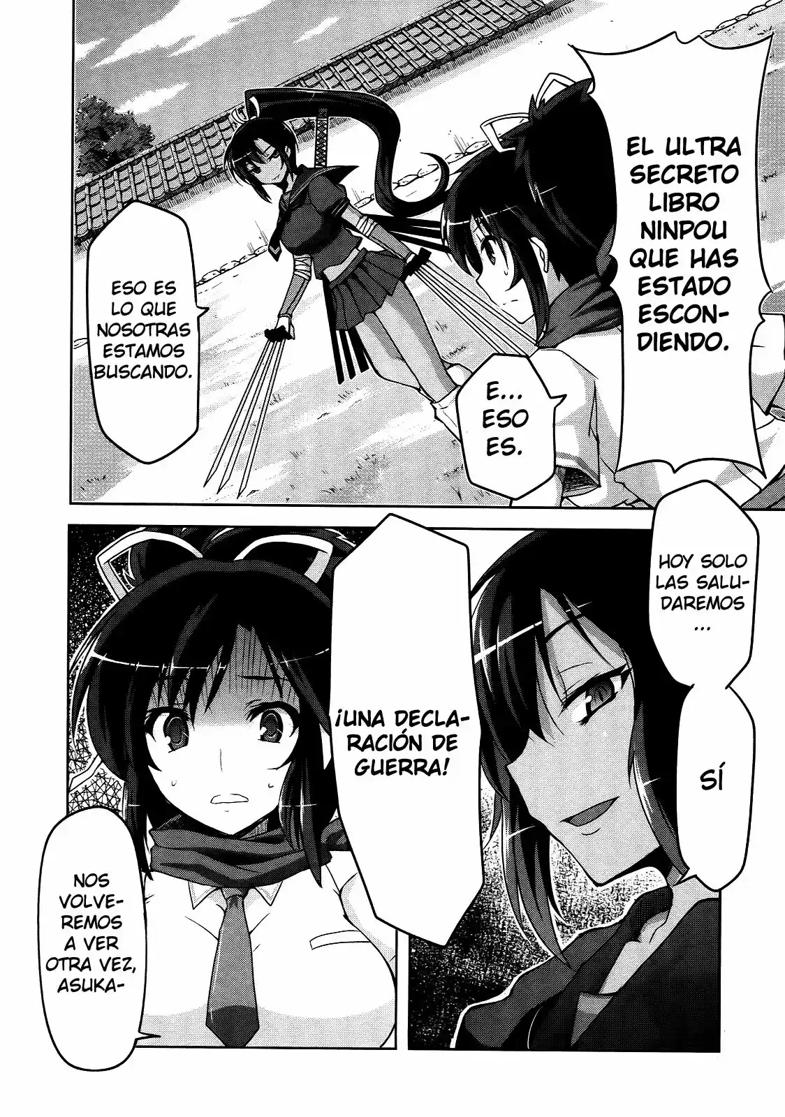 Senran Kagura: Guren no Uroboros Capitulo 3 página 6