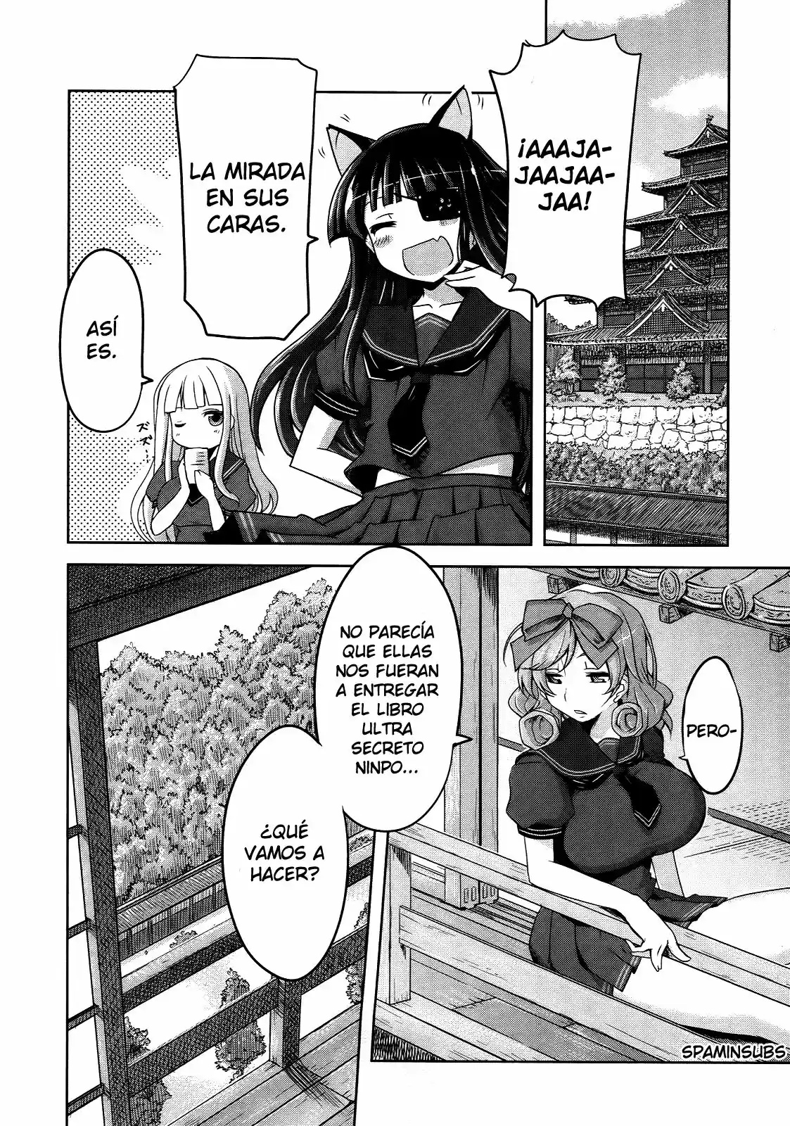 Senran Kagura: Guren no Uroboros Capitulo 3 página 8