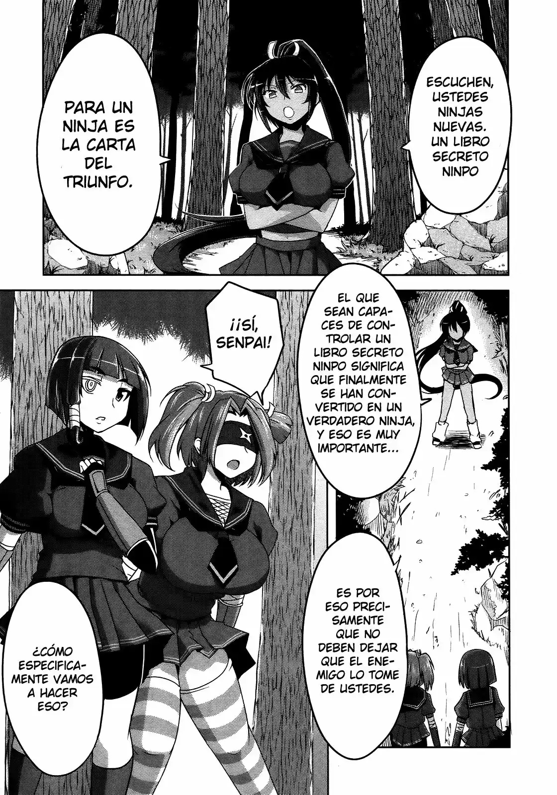 Senran Kagura: Guren no Uroboros Capitulo 3 página 9