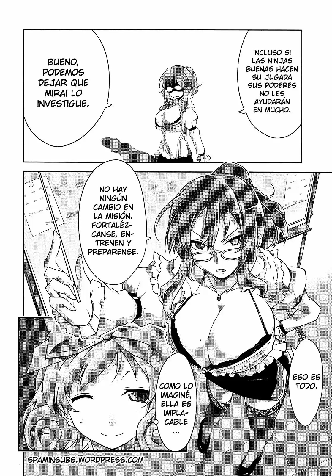 Senran Kagura: Guren no Uroboros Capitulo 8 página 8