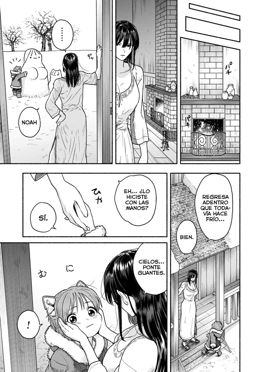 Onna Kishi to Kemomimi no Ko Capitulo 1: Encantamiento página 6