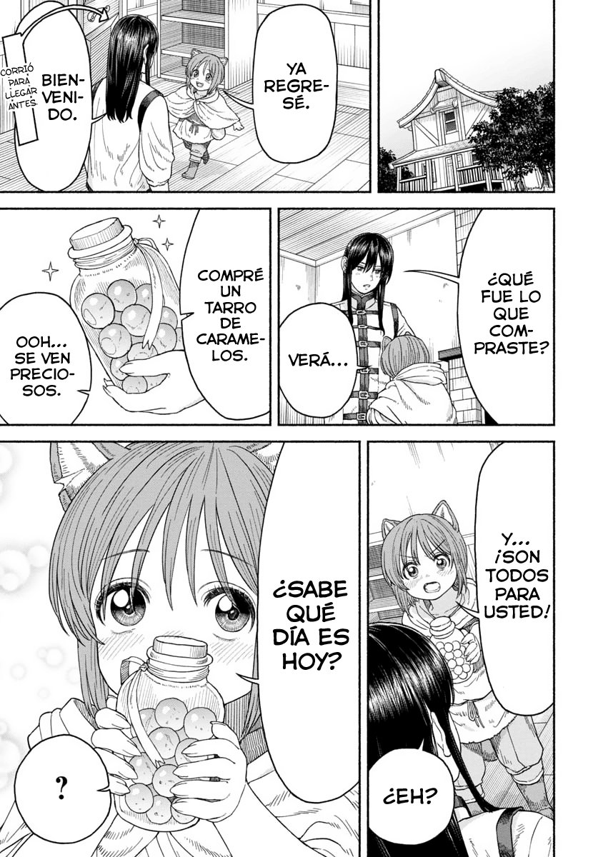 Onna Kishi to Kemomimi no Ko Capitulo 11: Ir solo de compras página 11