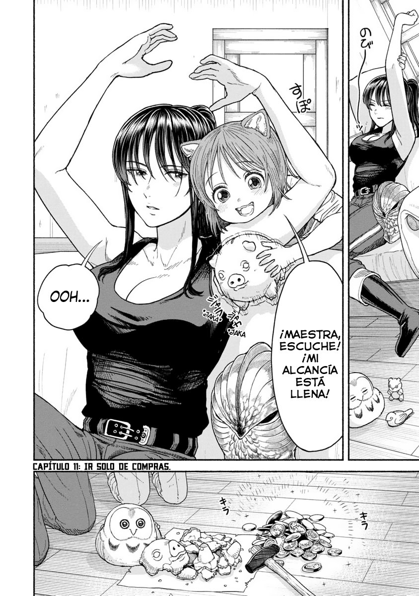 Onna Kishi to Kemomimi no Ko Capitulo 11: Ir solo de compras página 2