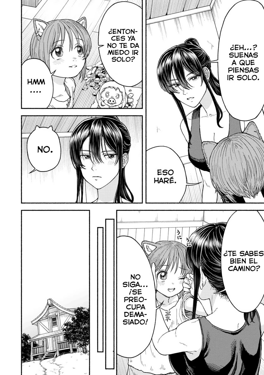 Onna Kishi to Kemomimi no Ko Capitulo 11: Ir solo de compras página 4