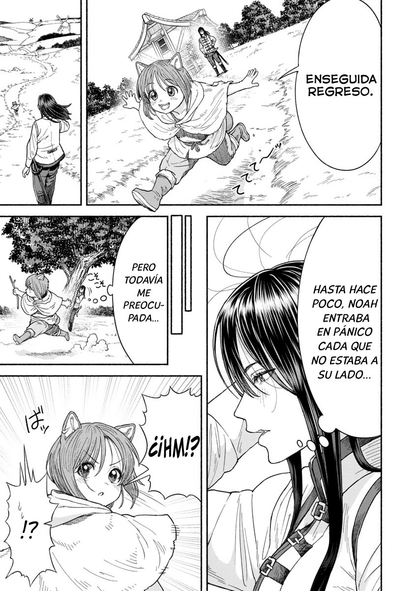Onna Kishi to Kemomimi no Ko Capitulo 11: Ir solo de compras página 5