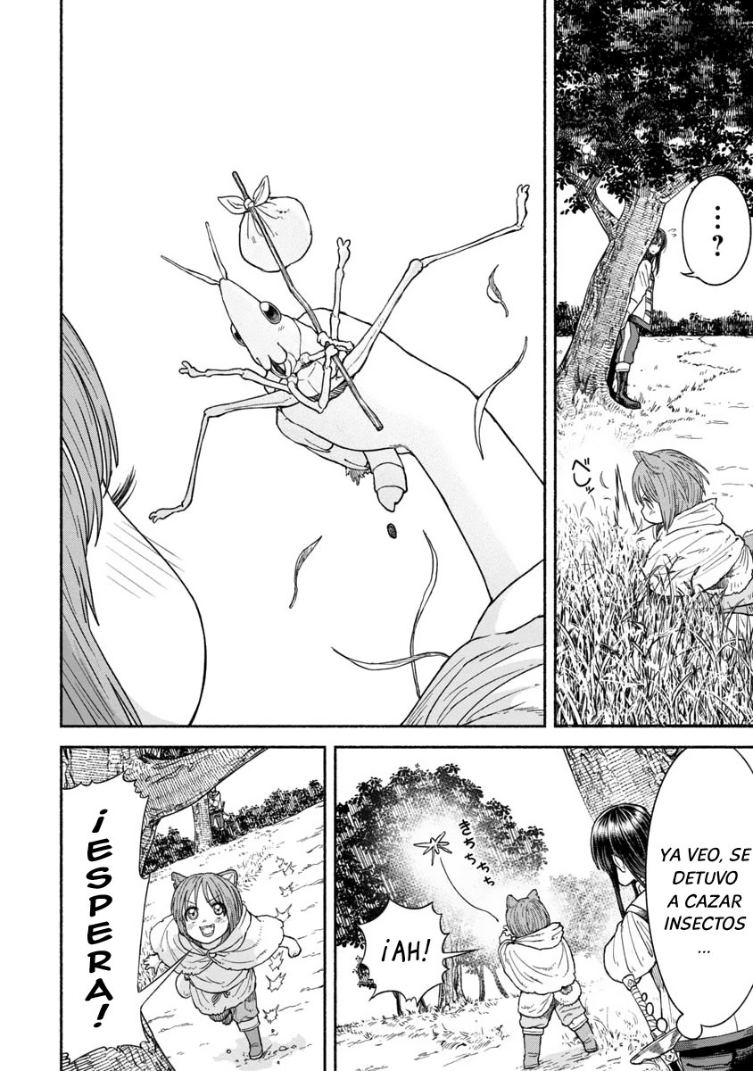 Onna Kishi to Kemomimi no Ko Capitulo 11: Ir solo de compras página 6