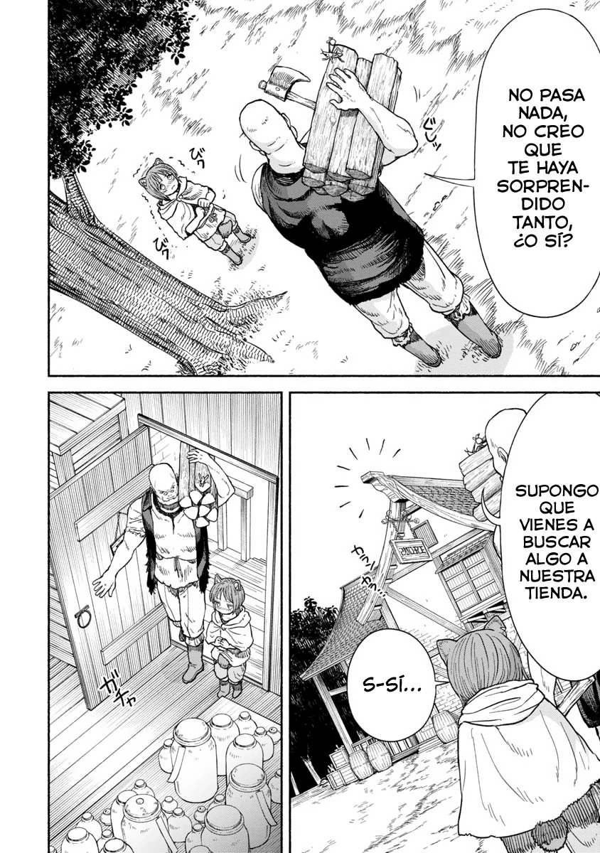 Onna Kishi to Kemomimi no Ko Capitulo 11: Ir solo de compras página 8