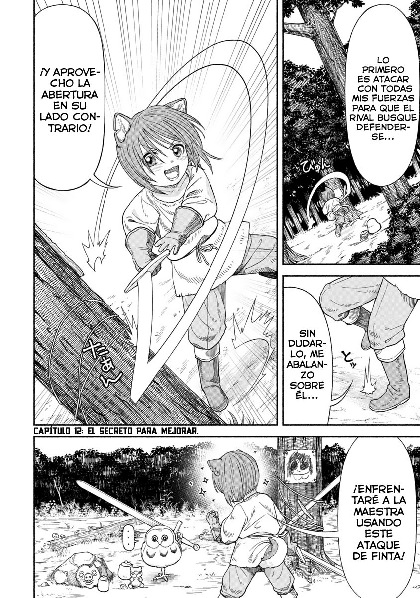 Onna Kishi to Kemomimi no Ko Capitulo 12: El secreto para mejorar página 2