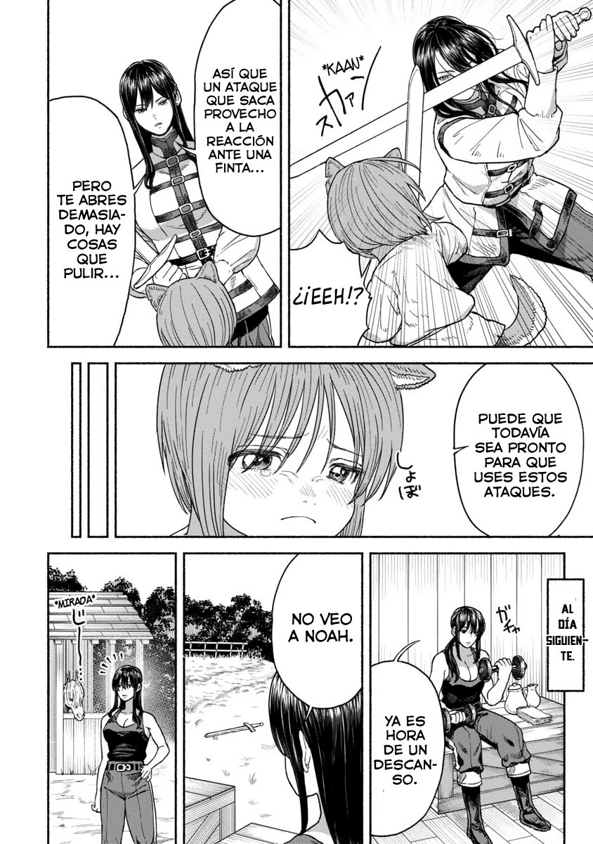 Onna Kishi to Kemomimi no Ko Capitulo 12: El secreto para mejorar página 4