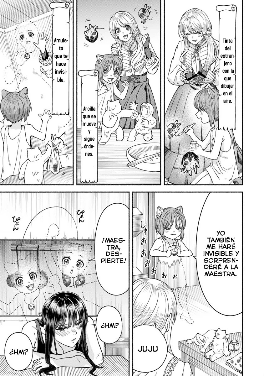 Onna Kishi to Kemomimi no Ko Capitulo 13: ¿¡Hay dos maestras!? página 10