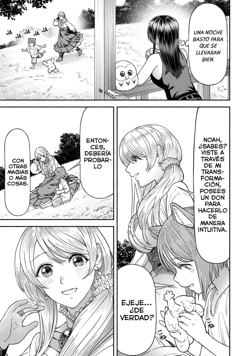 Onna Kishi to Kemomimi no Ko Capitulo 13: ¿¡Hay dos maestras!? página 12