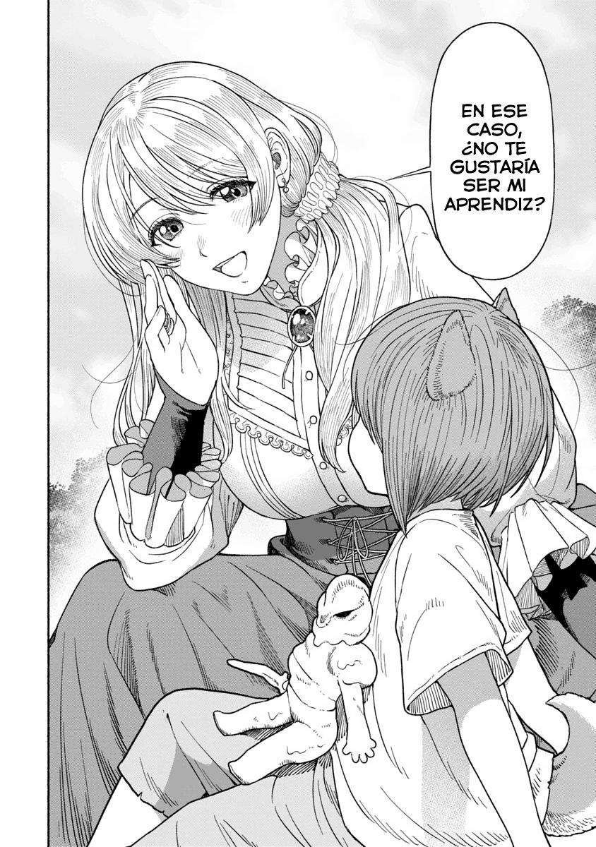 Onna Kishi to Kemomimi no Ko Capitulo 13: ¿¡Hay dos maestras!? página 13