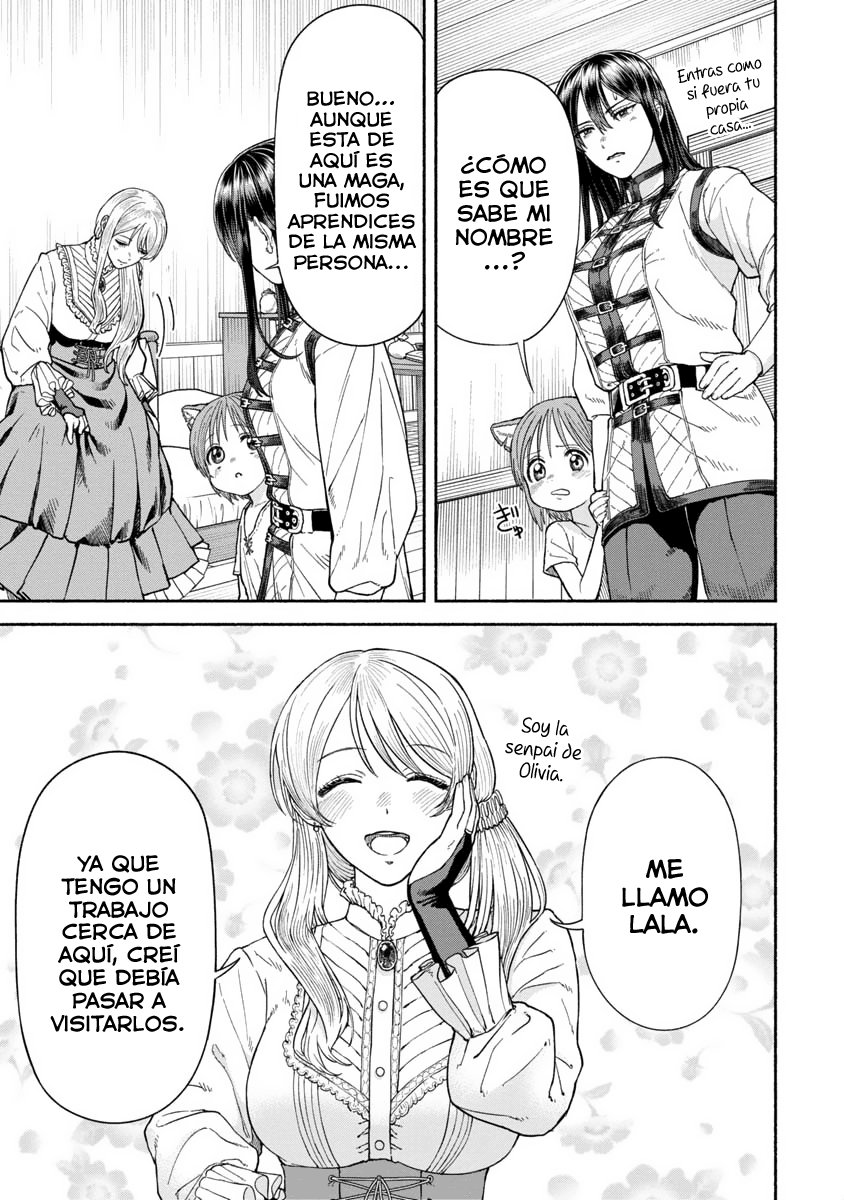 Onna Kishi to Kemomimi no Ko Capitulo 13: ¿¡Hay dos maestras!? página 6
