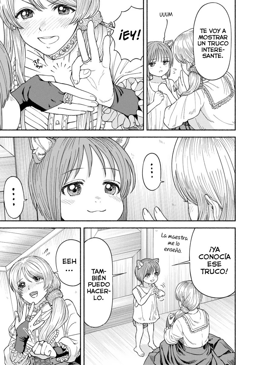 Onna Kishi to Kemomimi no Ko Capitulo 13: ¿¡Hay dos maestras!? página 8