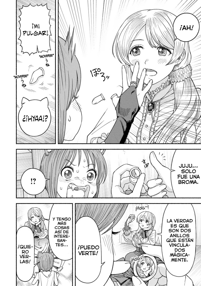Onna Kishi to Kemomimi no Ko Capitulo 13: ¿¡Hay dos maestras!? página 9