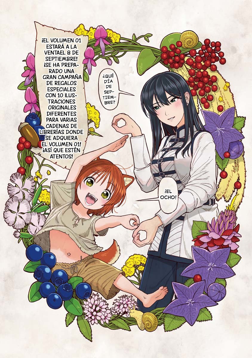 Onna Kishi to Kemomimi no Ko Capitulo 14.5: Especial: Vacaciones de Verano página 5