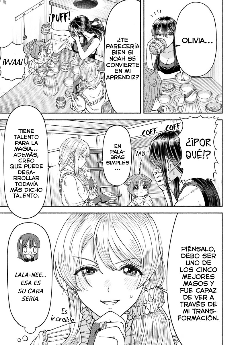 Onna Kishi to Kemomimi no Ko Capitulo 14: Lo que piensa el aprendiz página 4