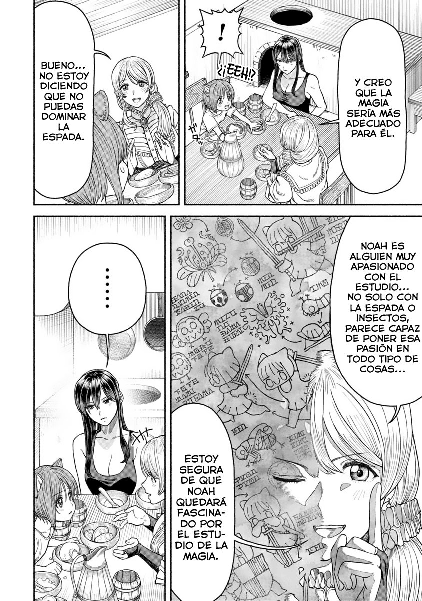 Onna Kishi to Kemomimi no Ko Capitulo 14: Lo que piensa el aprendiz página 5