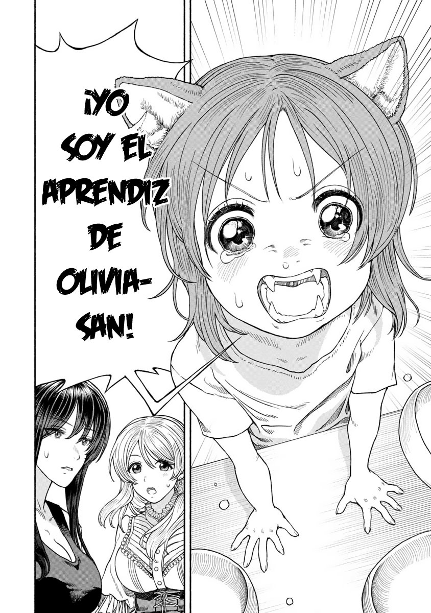 Onna Kishi to Kemomimi no Ko Capitulo 14: Lo que piensa el aprendiz página 8
