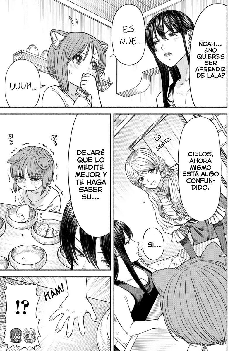 Onna Kishi to Kemomimi no Ko Capitulo 14: Lo que piensa el aprendiz página 9