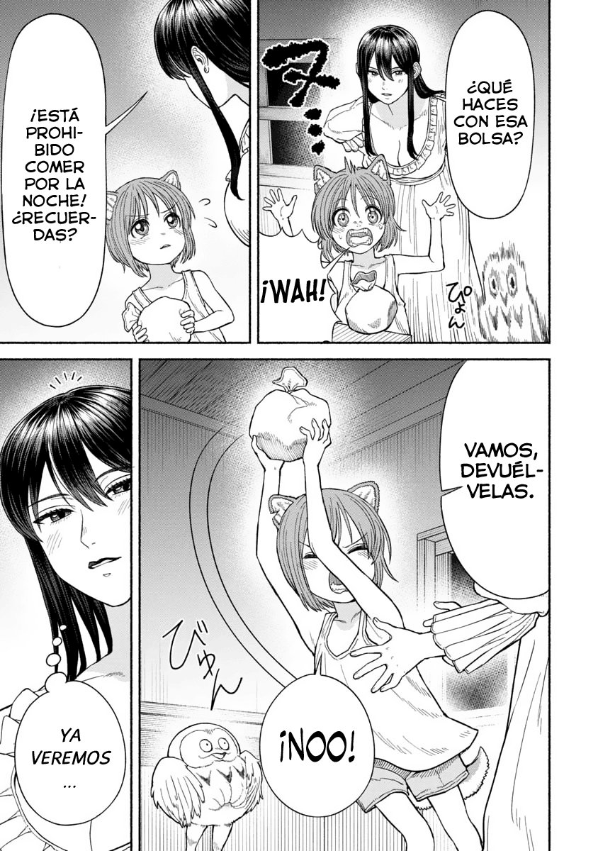 Onna Kishi to Kemomimi no Ko Capitulo 15: Competencia de dulces página 11