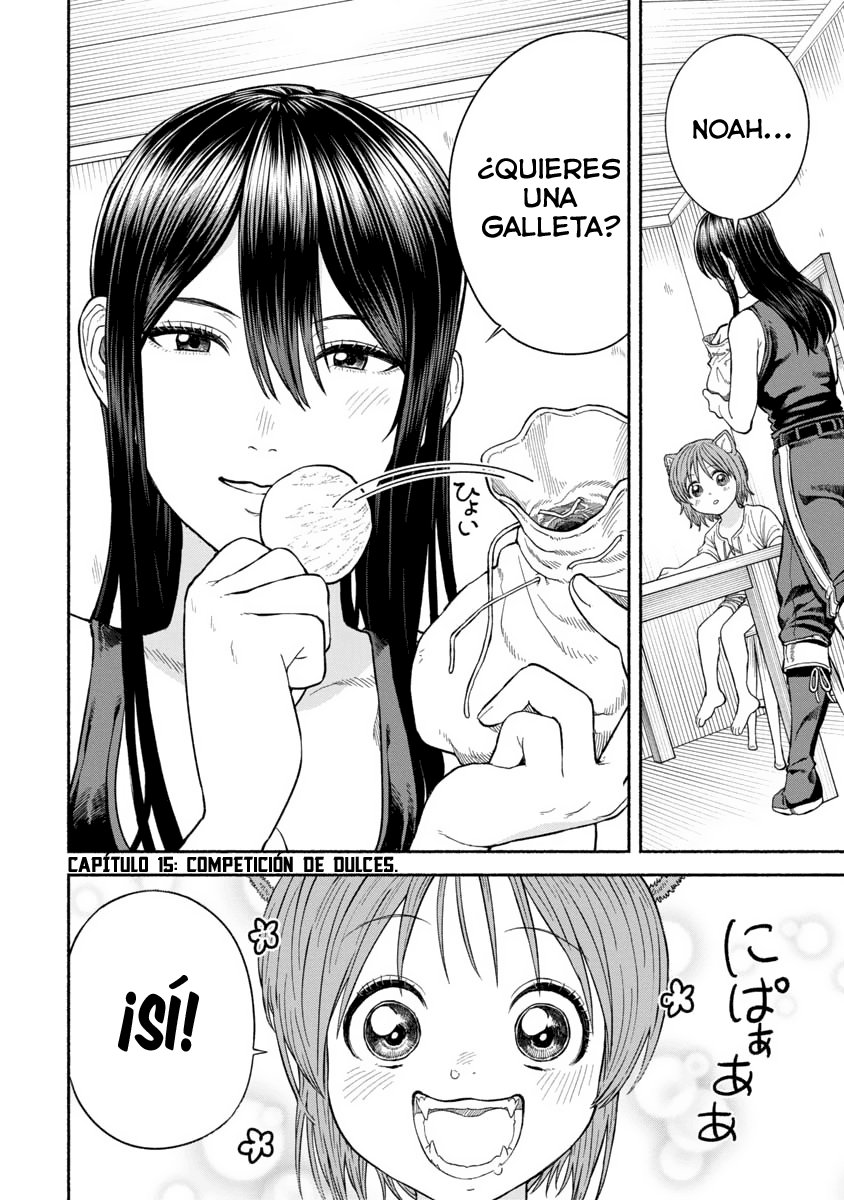 Onna Kishi to Kemomimi no Ko Capitulo 15: Competencia de dulces página 2