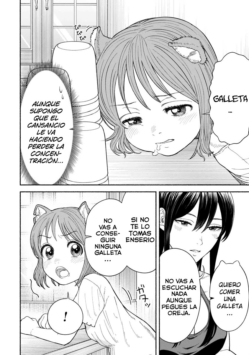 Onna Kishi to Kemomimi no Ko Capitulo 15: Competencia de dulces página 6